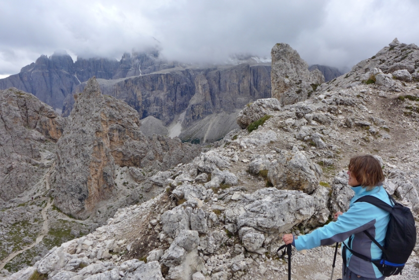 Blick vom Cirjoch nach Osten