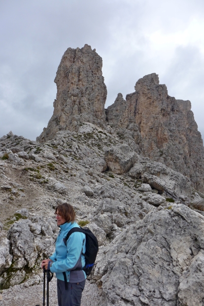 Abstieg zum Grödnerjoch