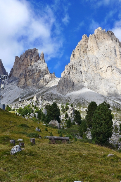 Seilbahn zur Langkofelscharte