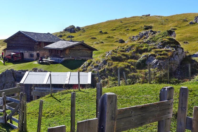 Bei der Pieralongia-Hütte