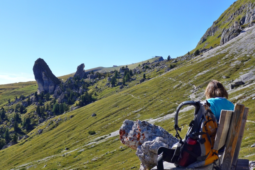 Bei der Pieralongia-Hütte