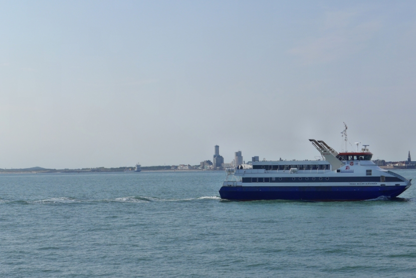 Auf der Fähre nach Breskens