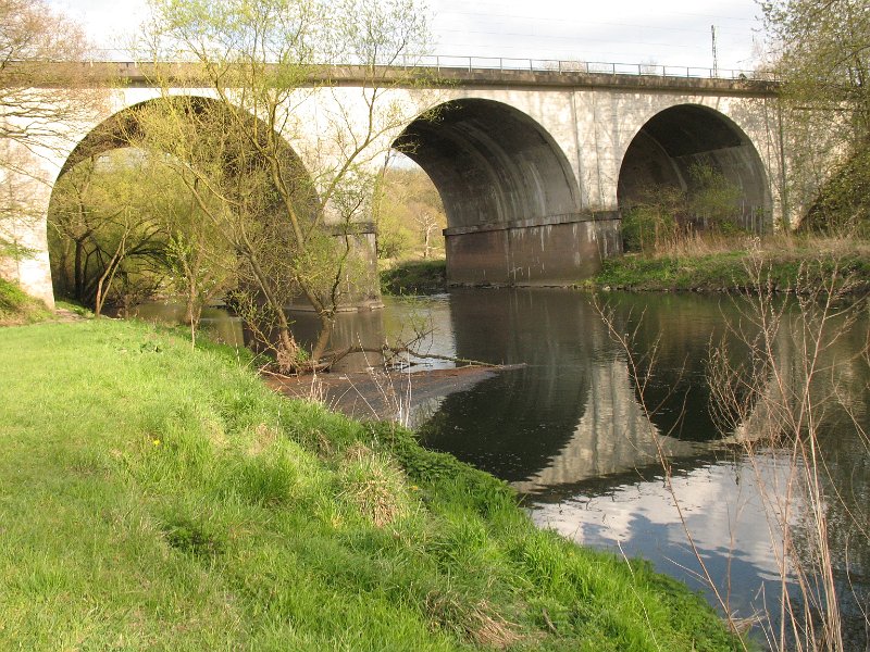 Eisenbahnbrücke über die Werre